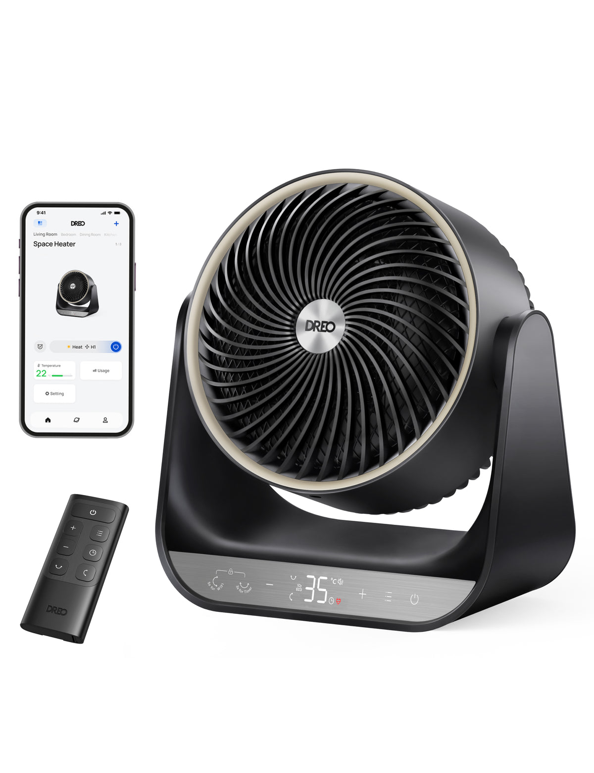 Chauffage pour toute la pièce 714S