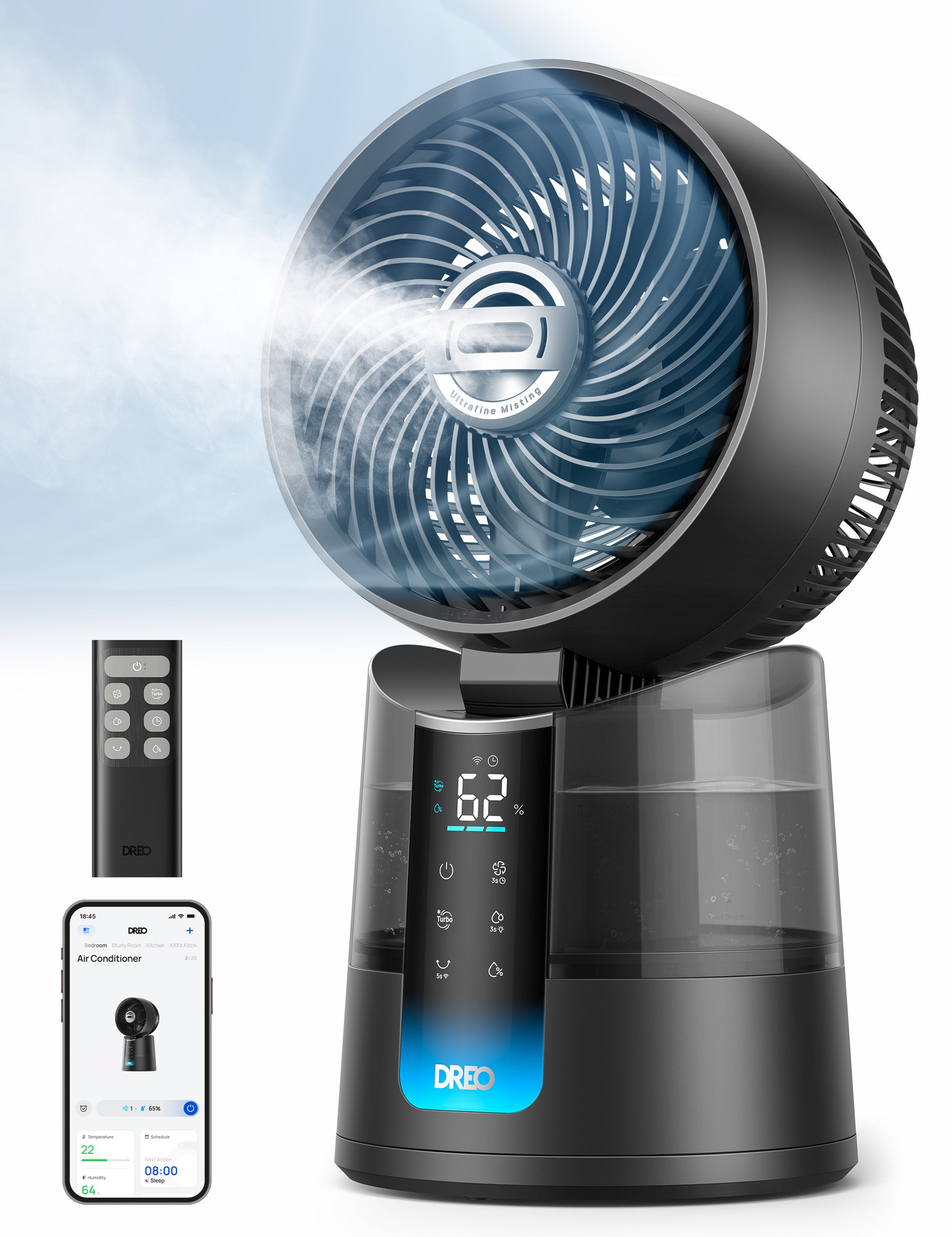 Ventilador nebulizador TurboCool™ 516S