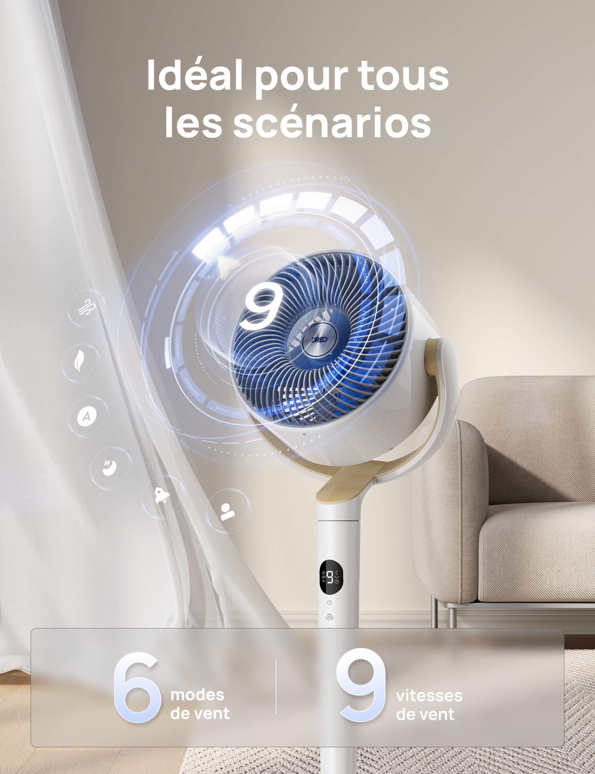 Ventilateur TurboPoly™ 508S