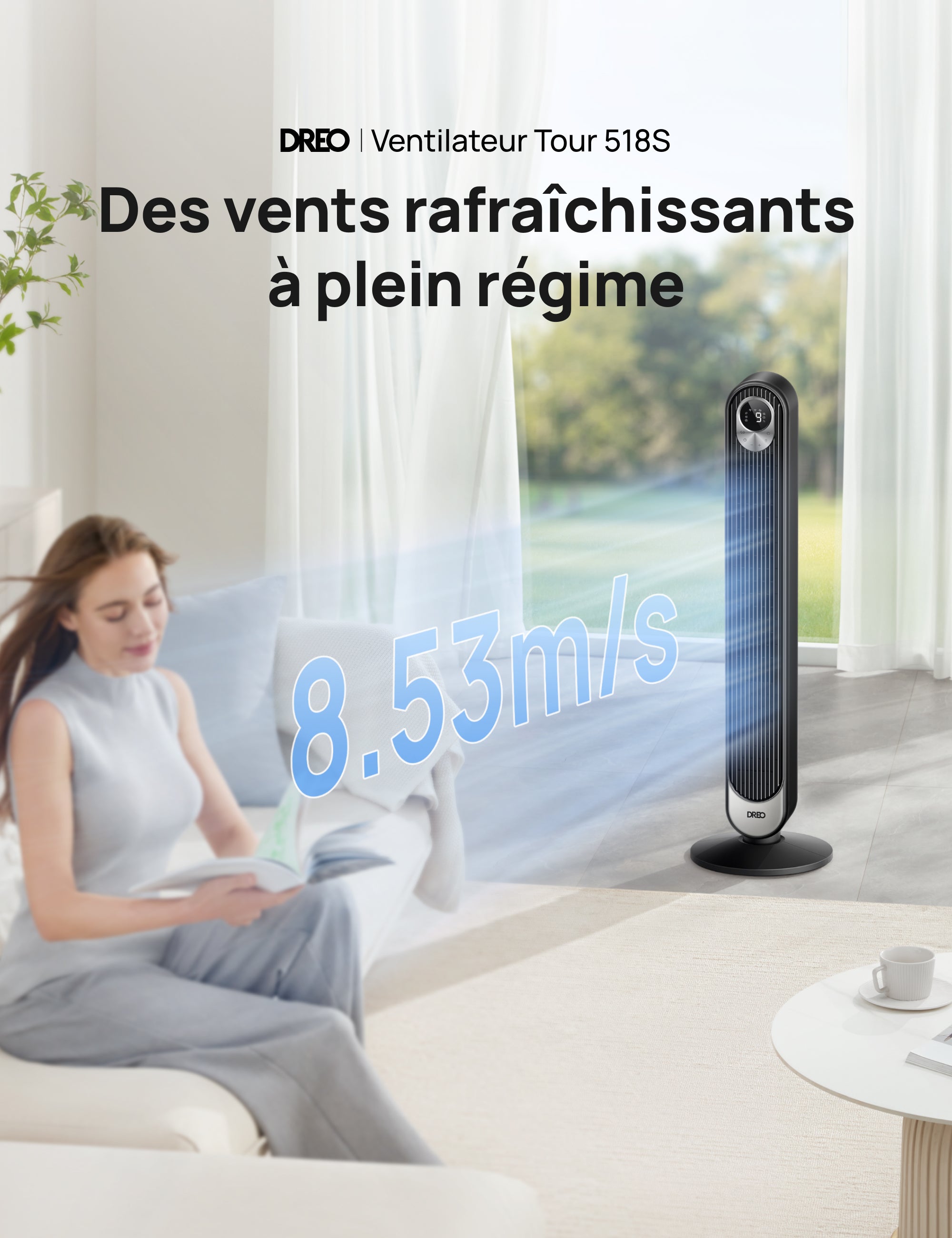 Ventilateur Tour 518S