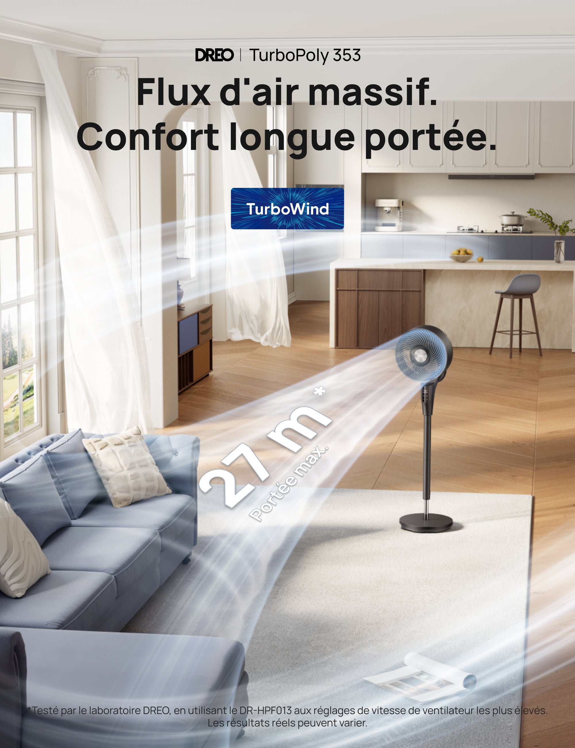 Ventilateurs de Table TurboPoly™ 353