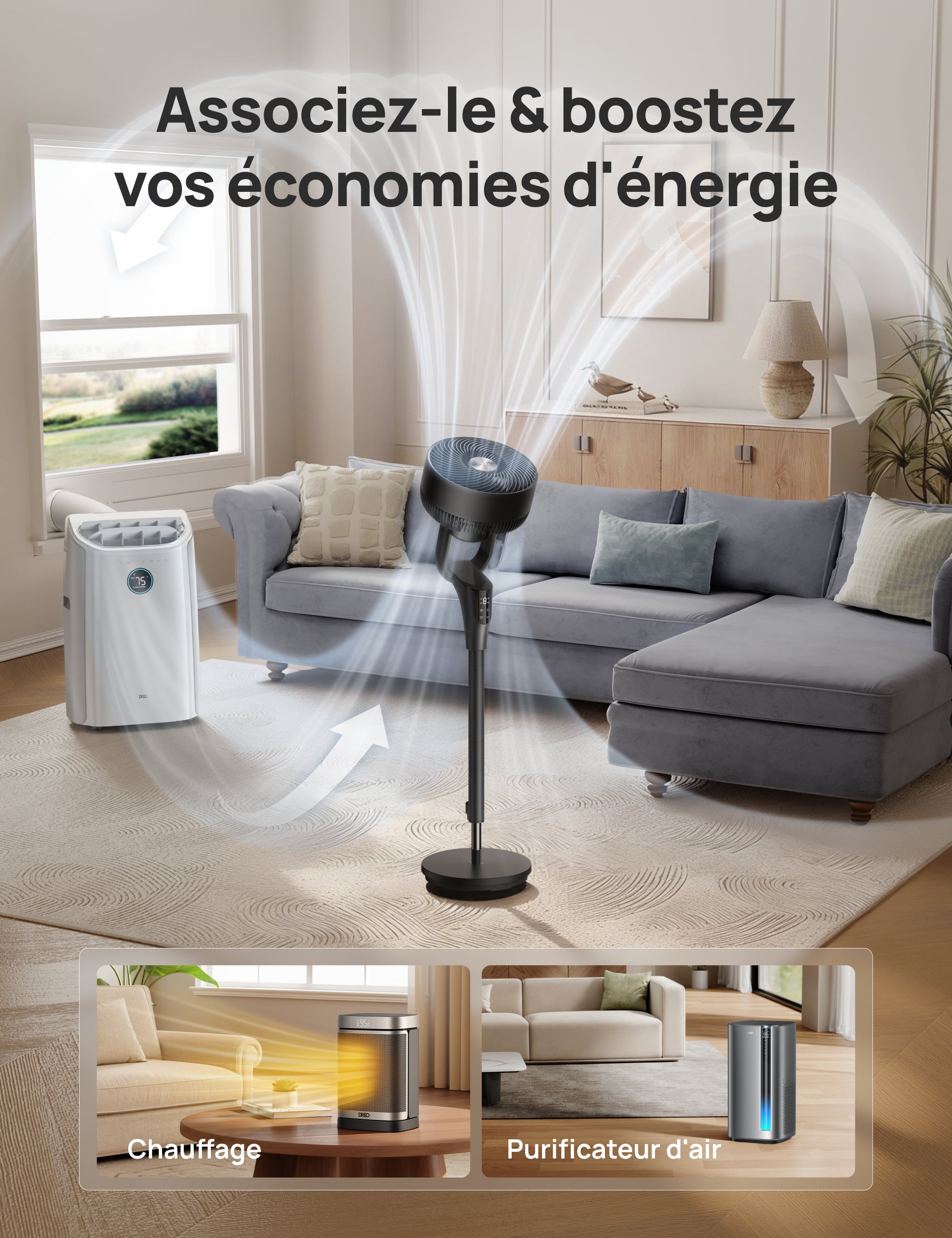 Ventilateurs de Table TurboPoly™ 353
