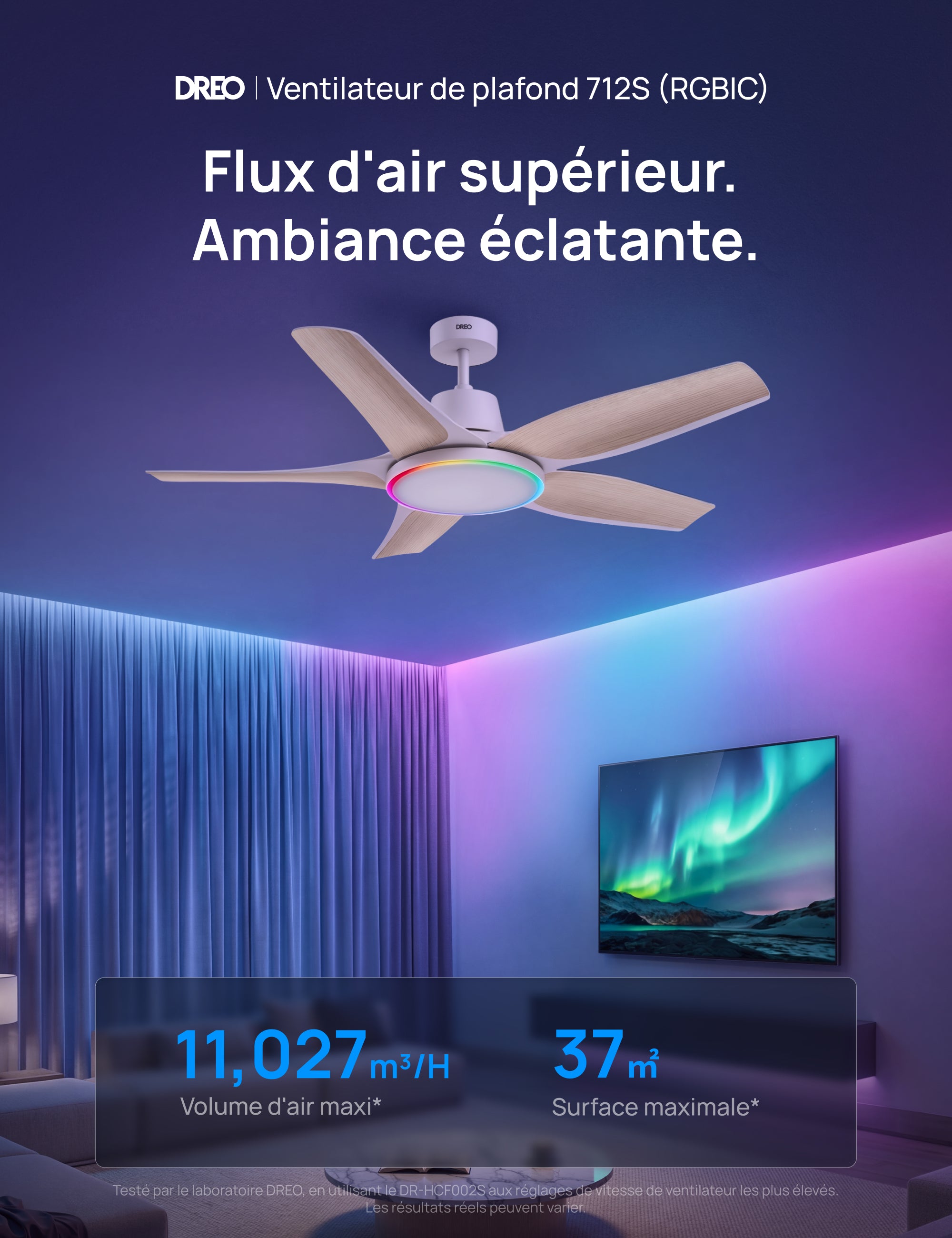 Ventilateur de Plafond 712S