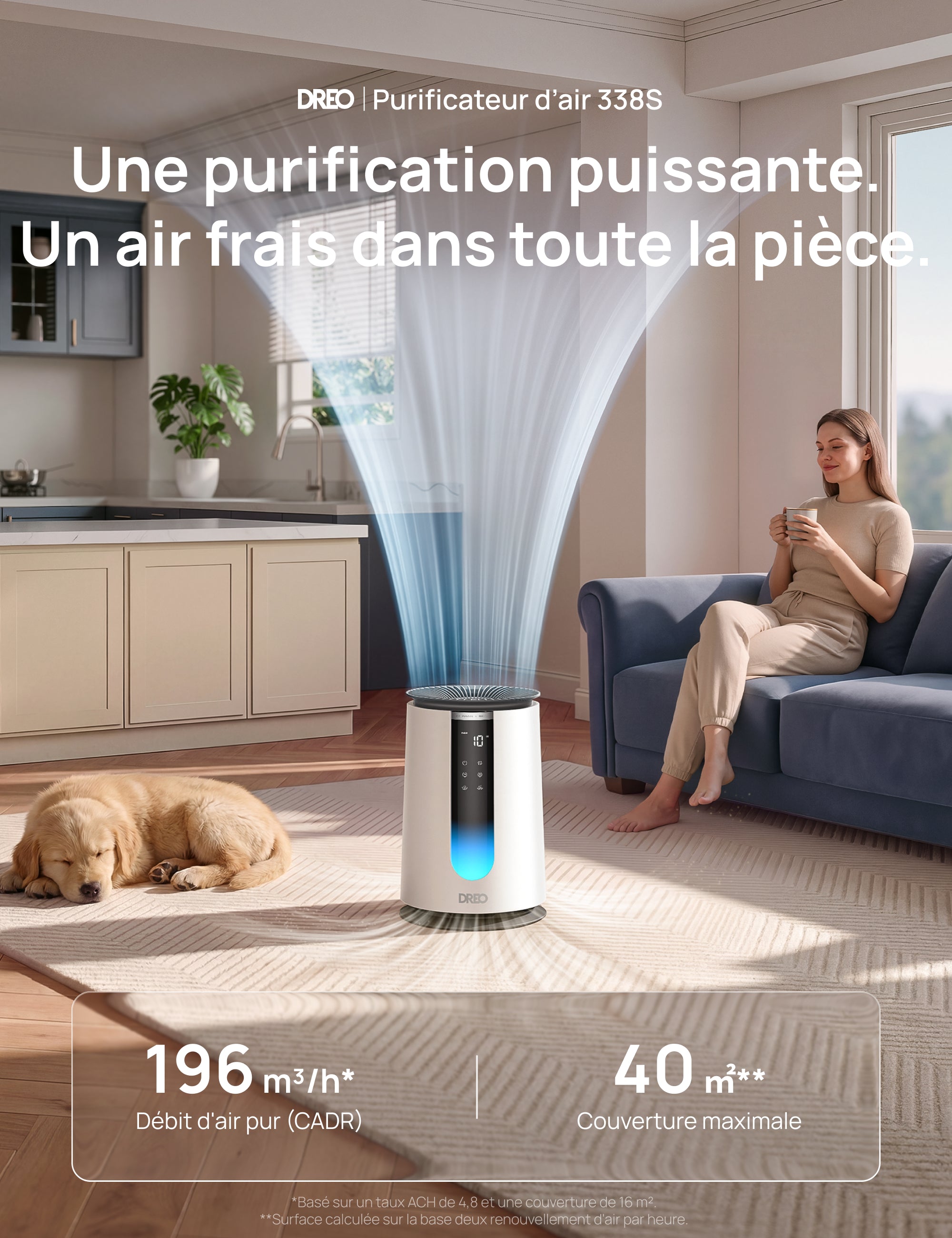 Purificateur d’air 338S