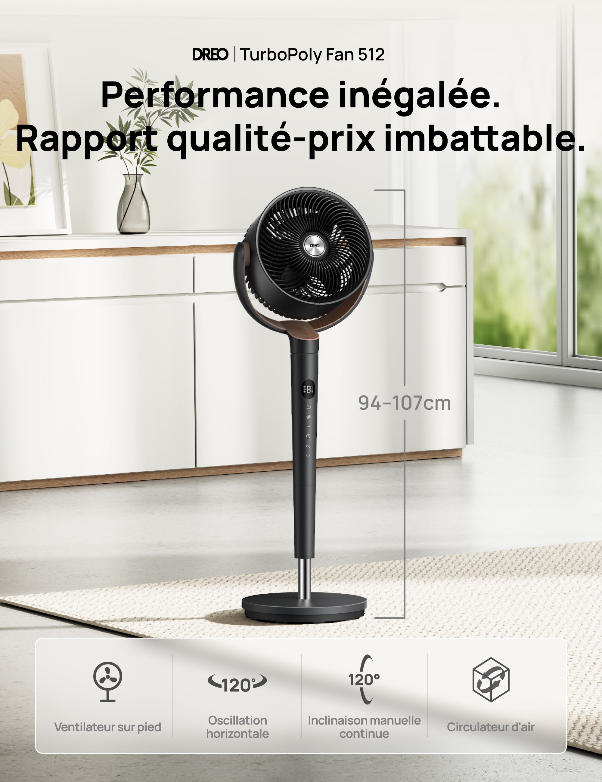 Ventilateur TurboPoly™ 512