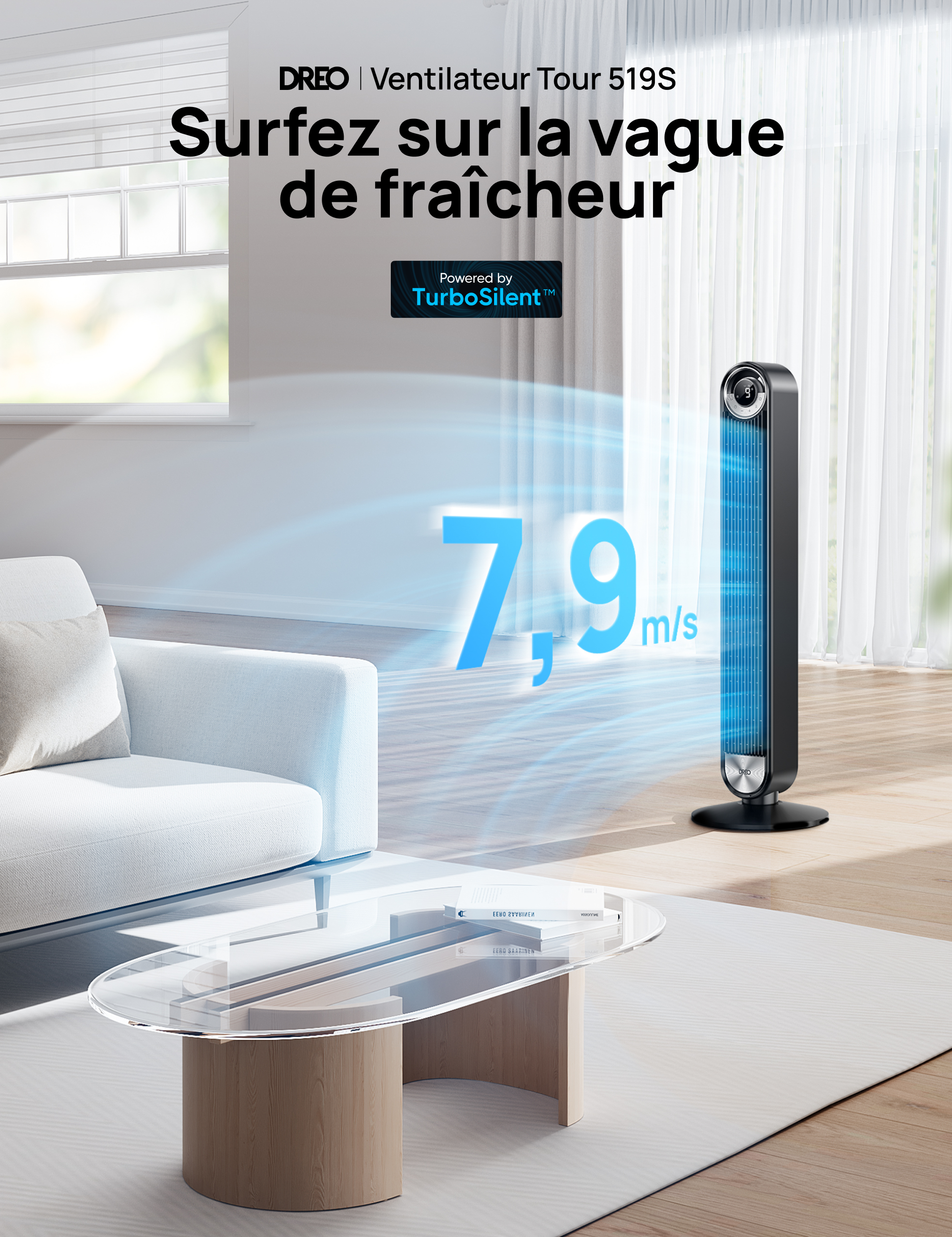 Ventilateur Tour 519S