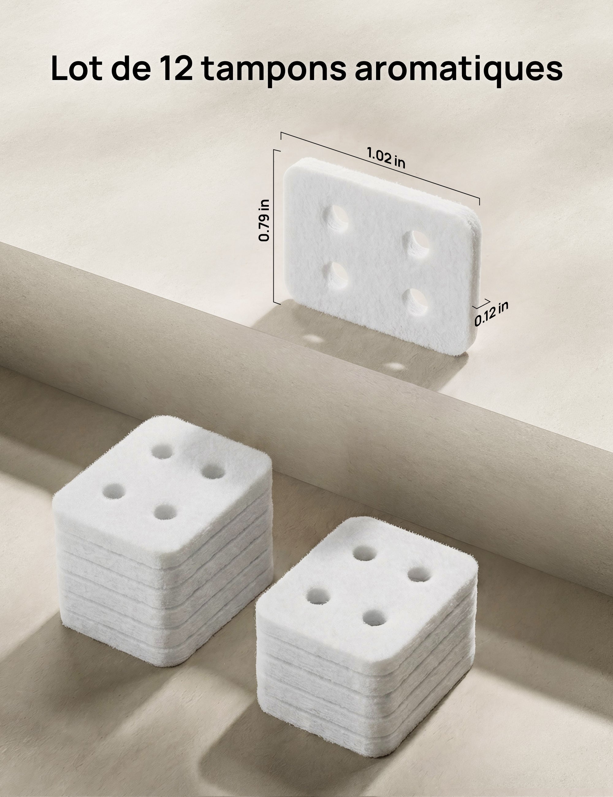 Diffuseur d’arômes pour purificateur d’air 338/338S Noir/Blanc