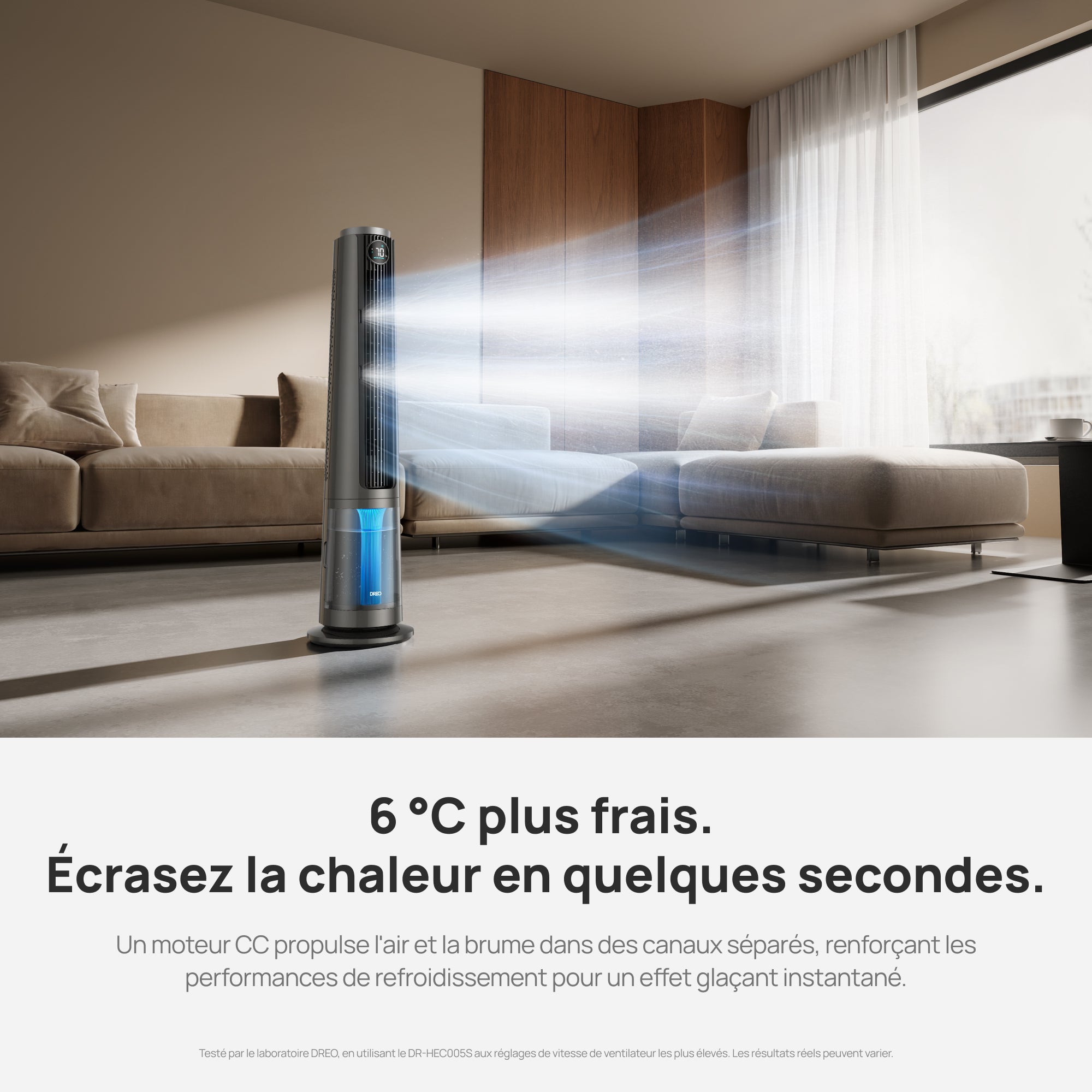 Ventilateur brumisateur TurboCool™ 765S