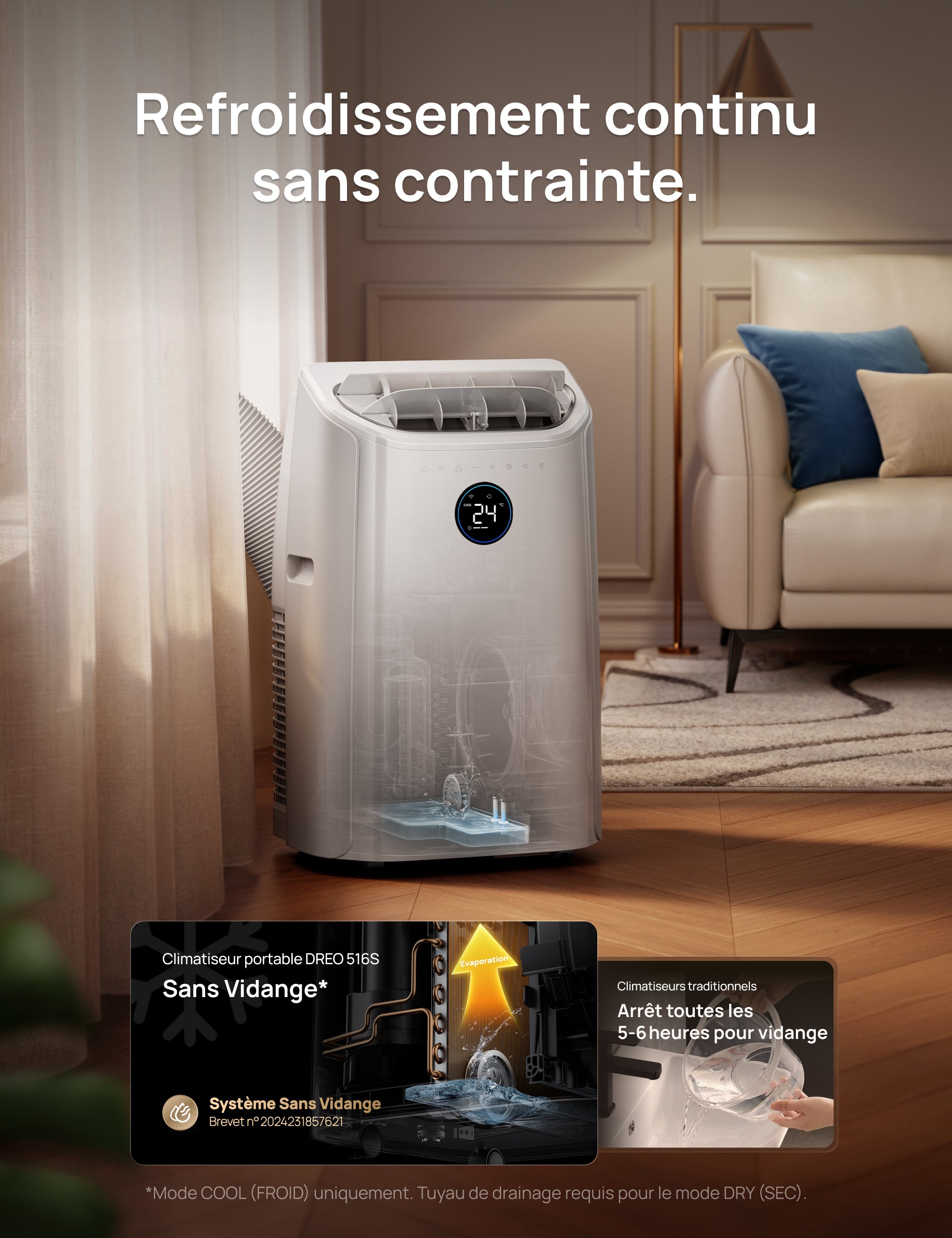 Climatiseur Portable 516S