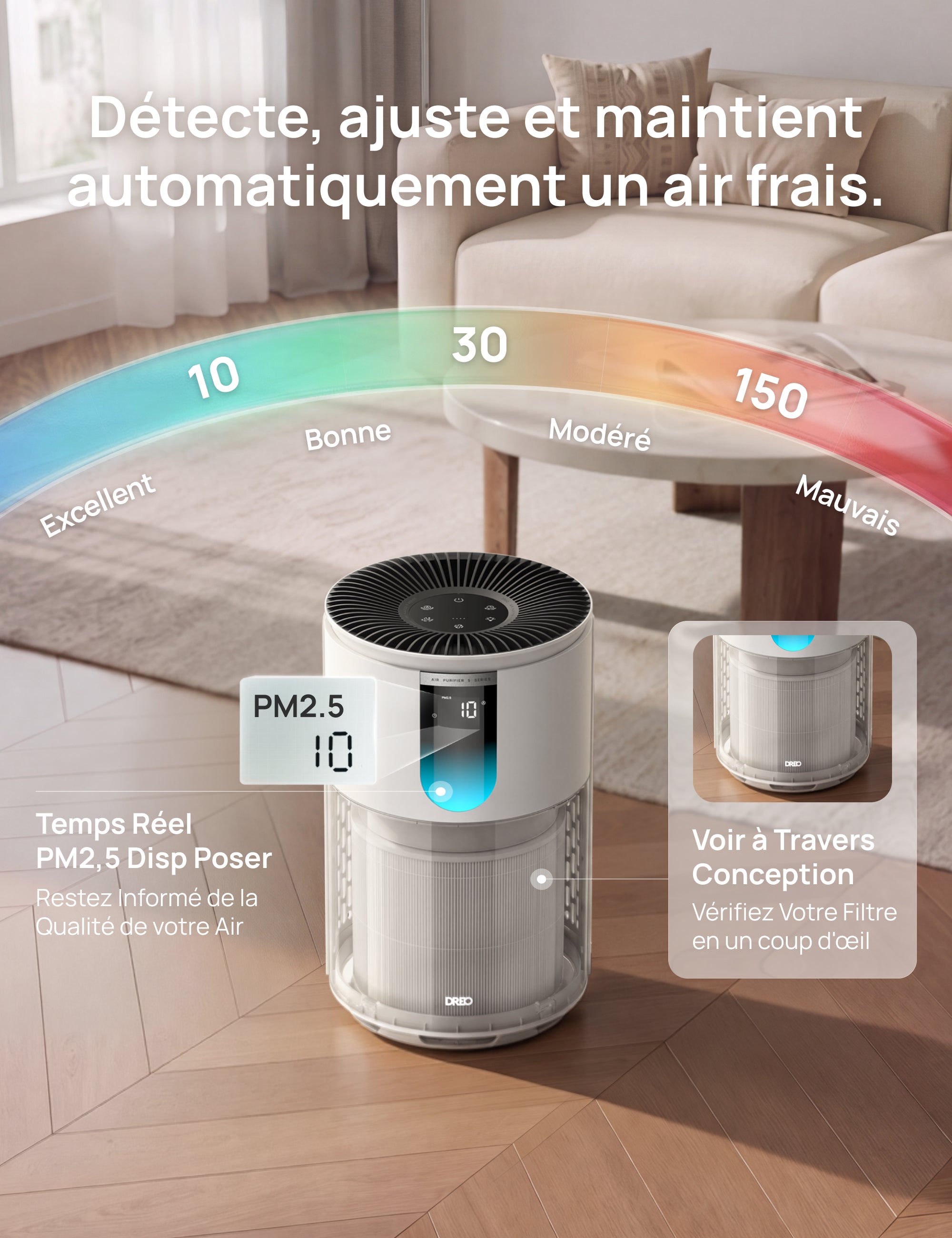 Purificateur d’air 539S