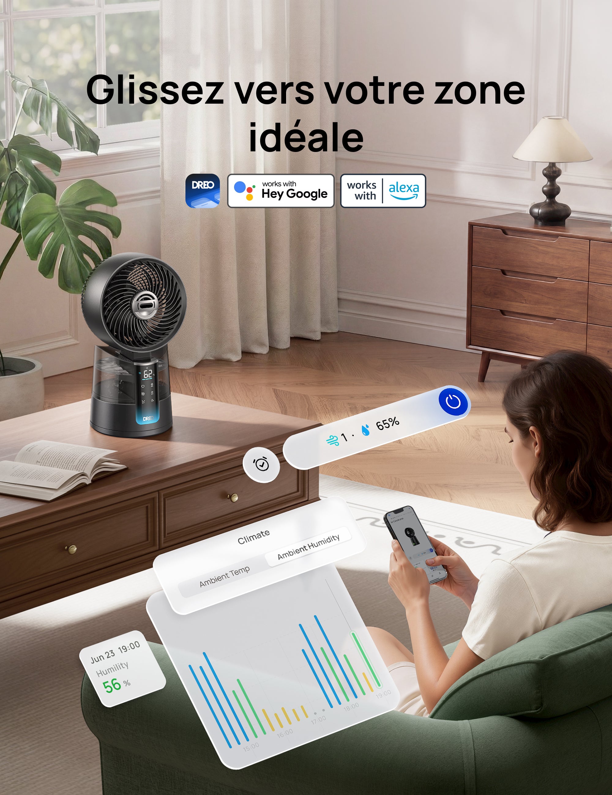 Ventilador nebulizador TurboCool™ 516S