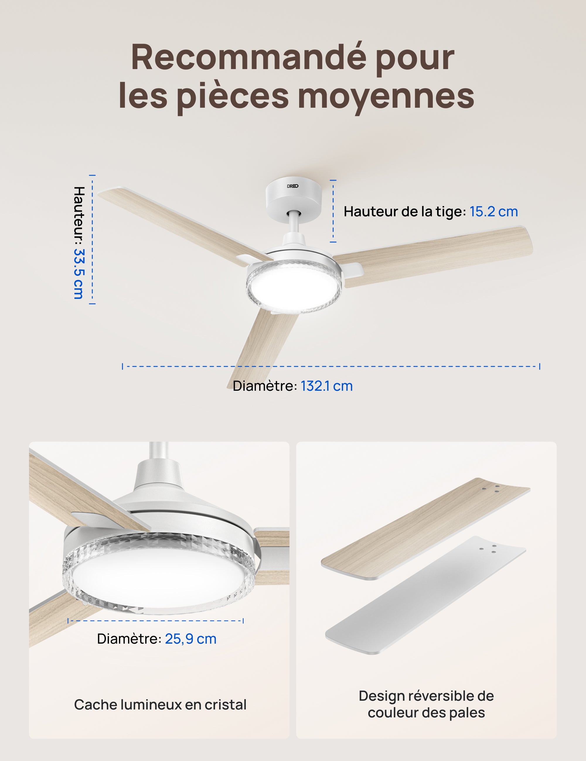 Ventilateur de Plafond 334
