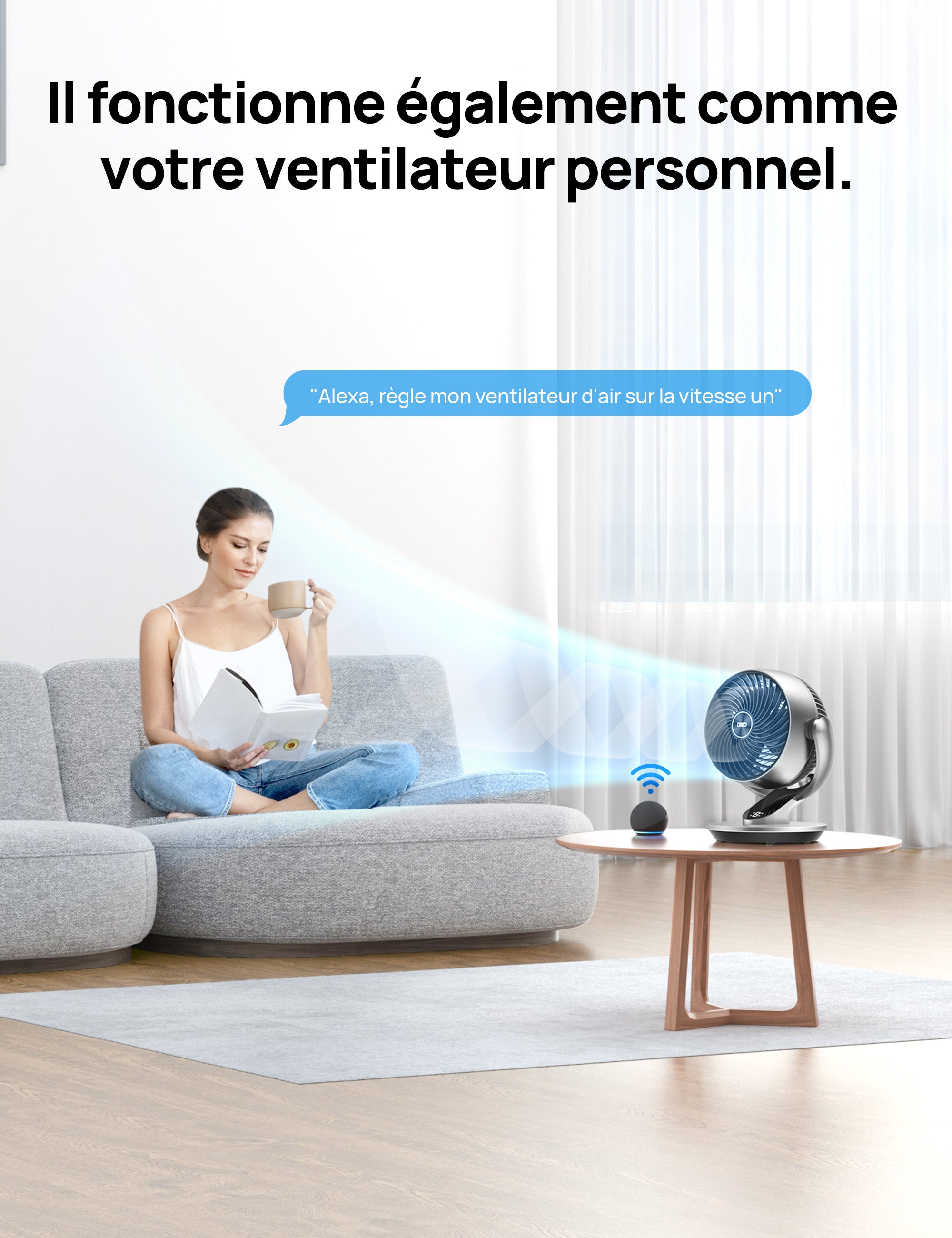 Ventilateur de Table TurboPoly™ 511S
