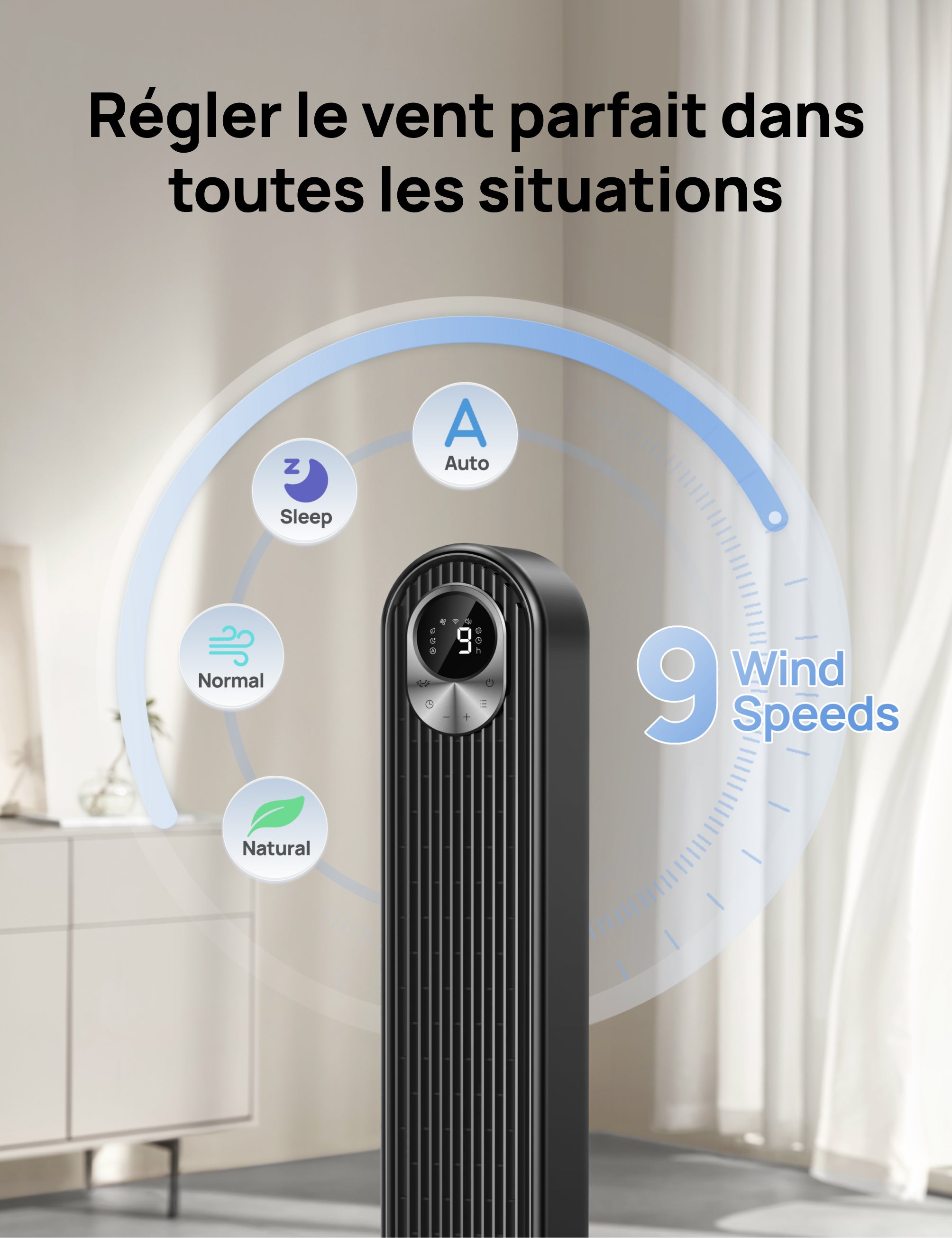 Ventilateur Tour 518S
