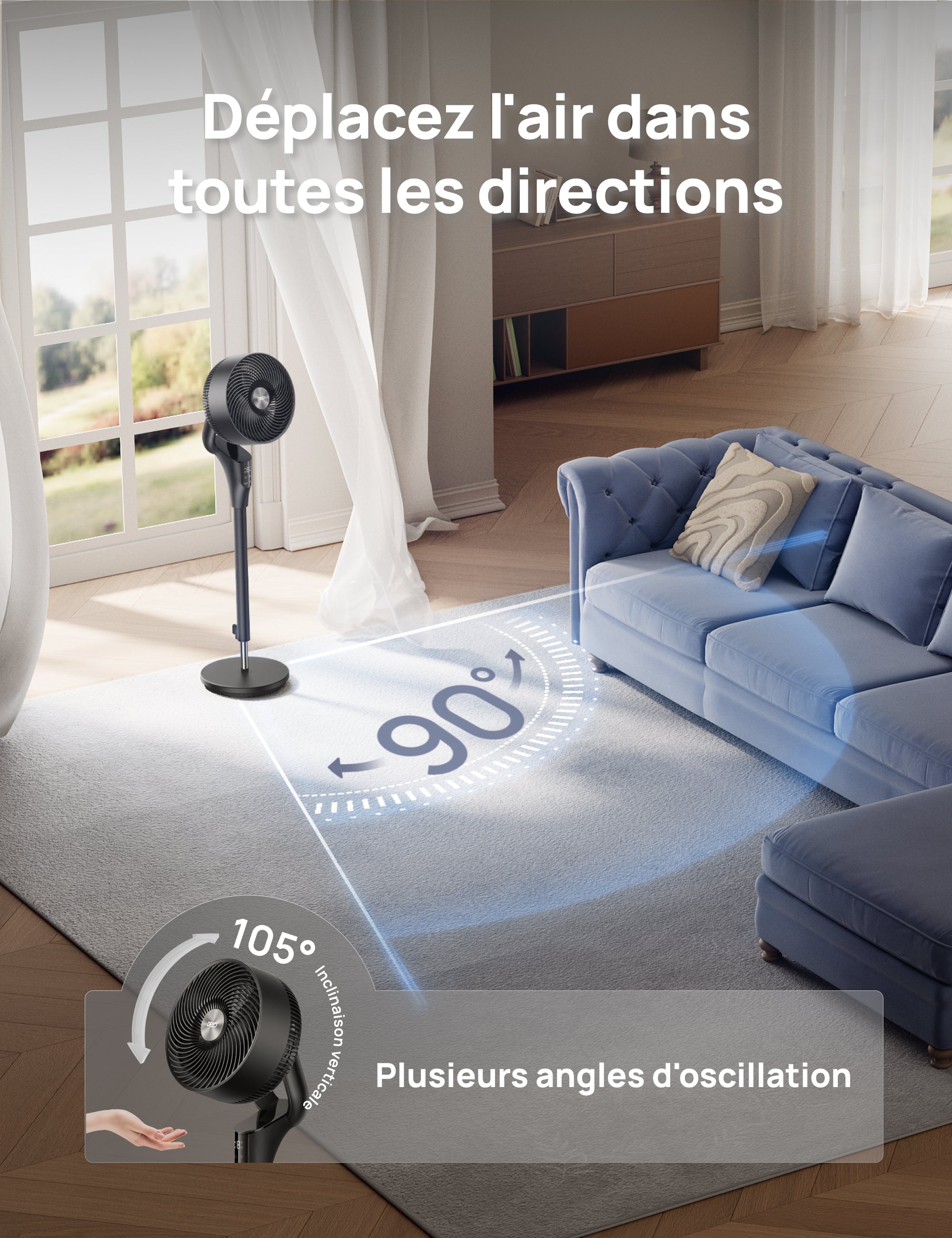 Ventilateurs de Table TurboPoly™ 353