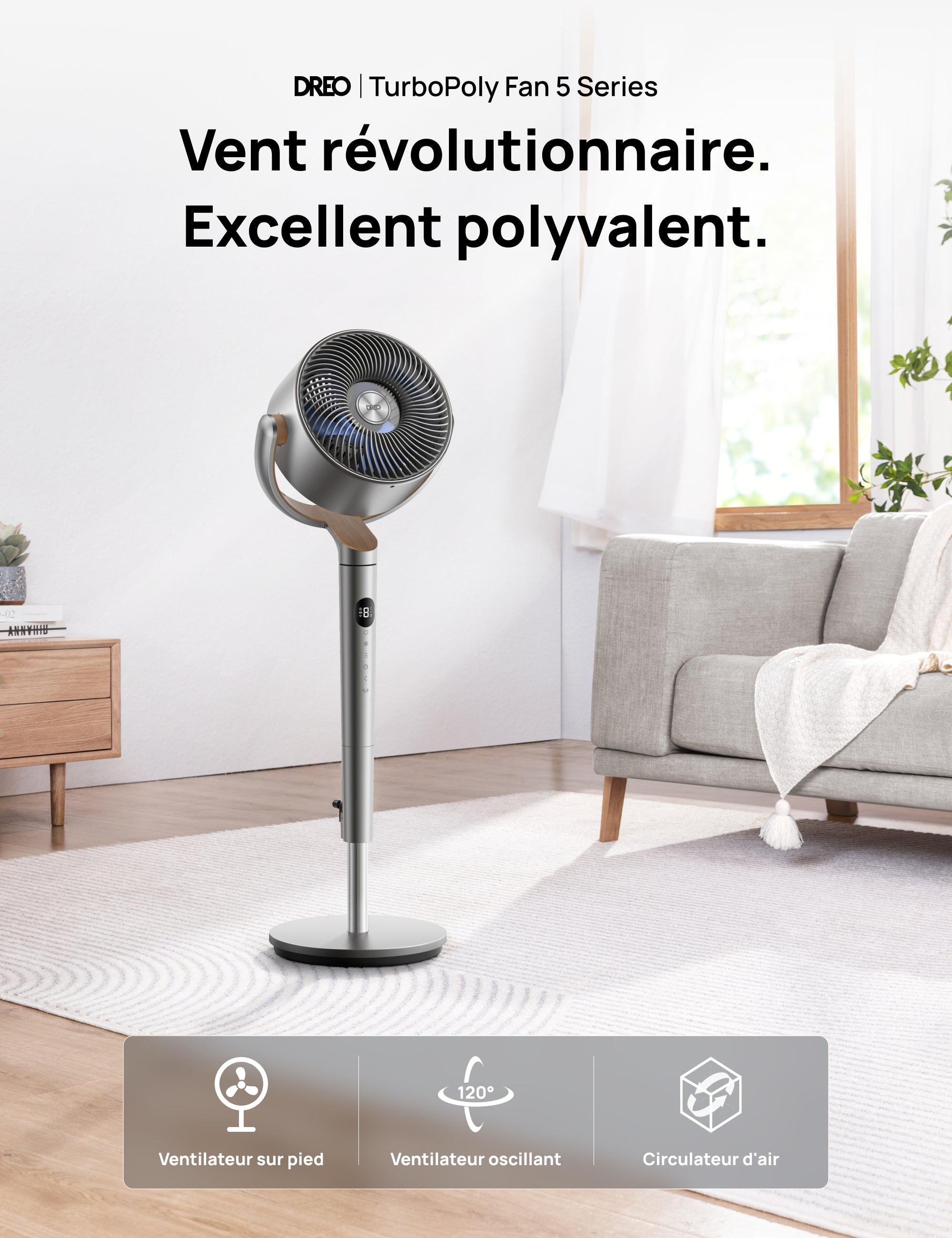 Ventilateur TurboPoly™ 502S