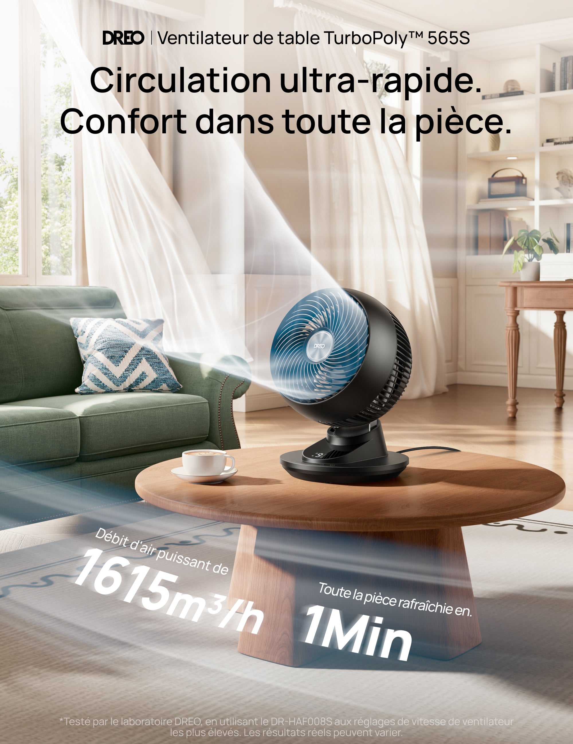 Ventilateur TurboPoly™ 565S
