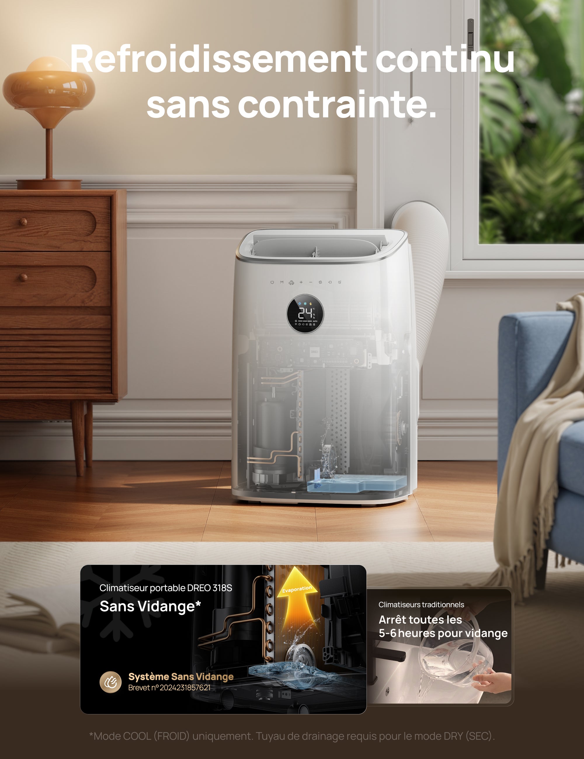 Climatiseur Portable 318S