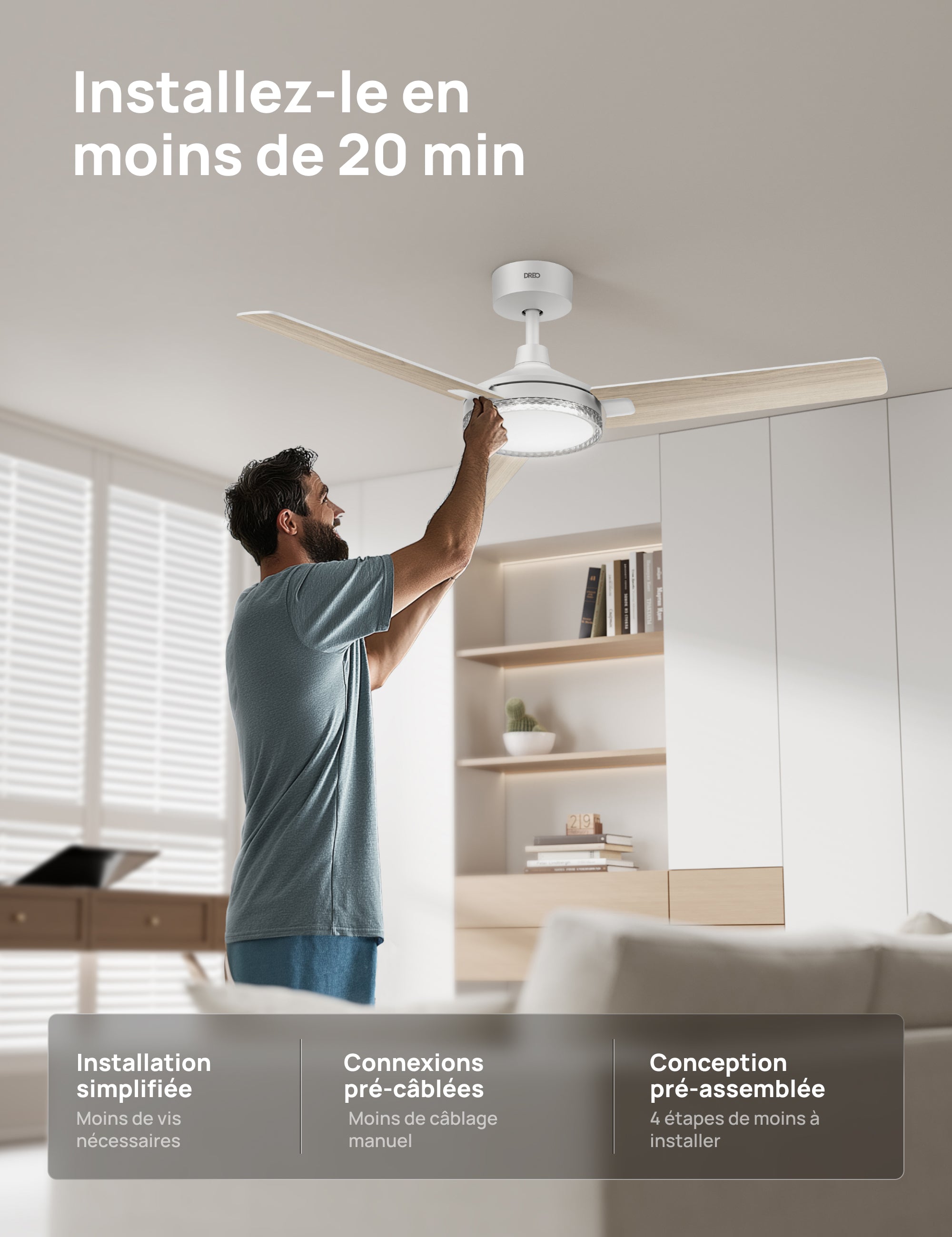 Ventilateur de Plafond 334