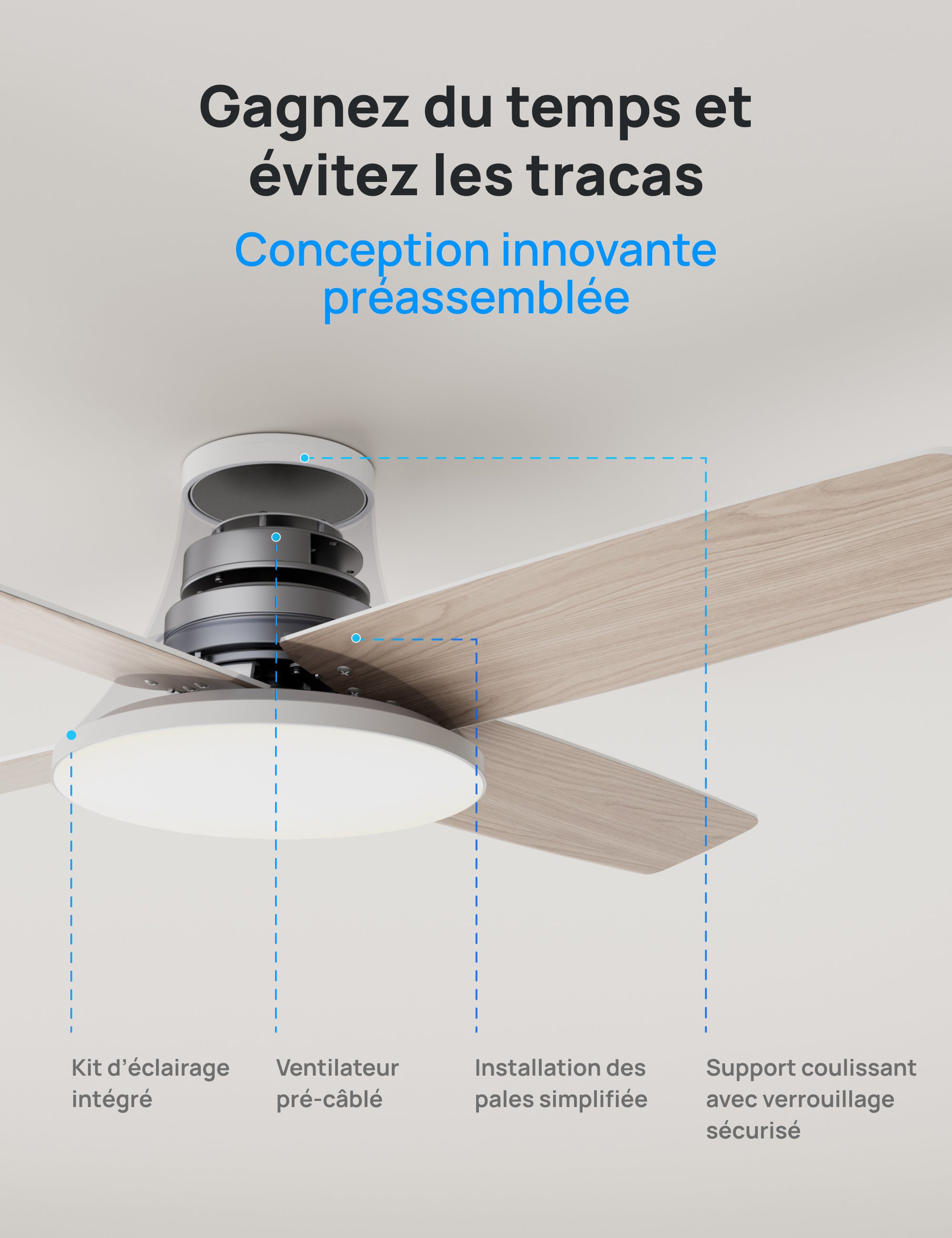 Ventilateur de Plafond 513S