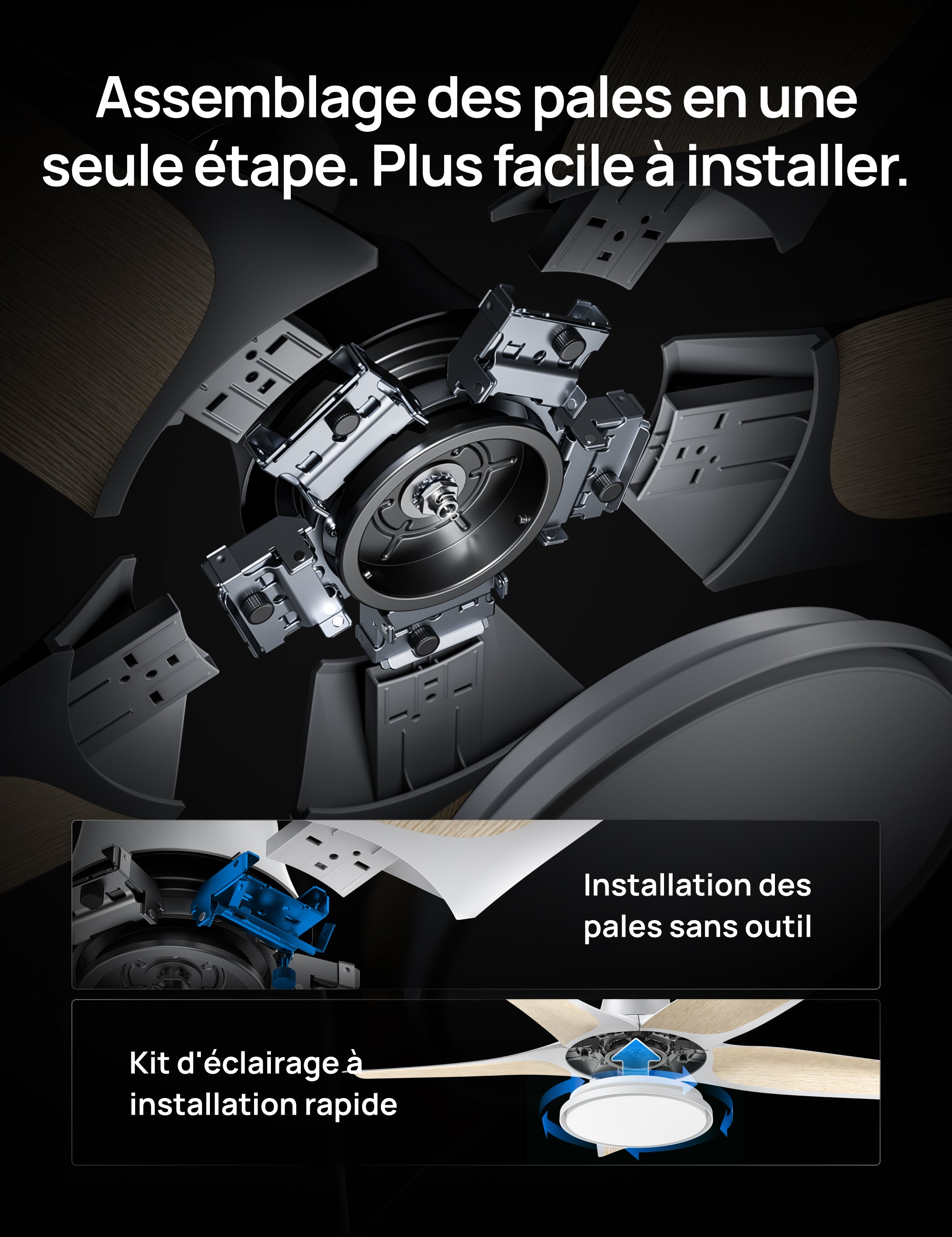 Ventilateur de Plafond 712S