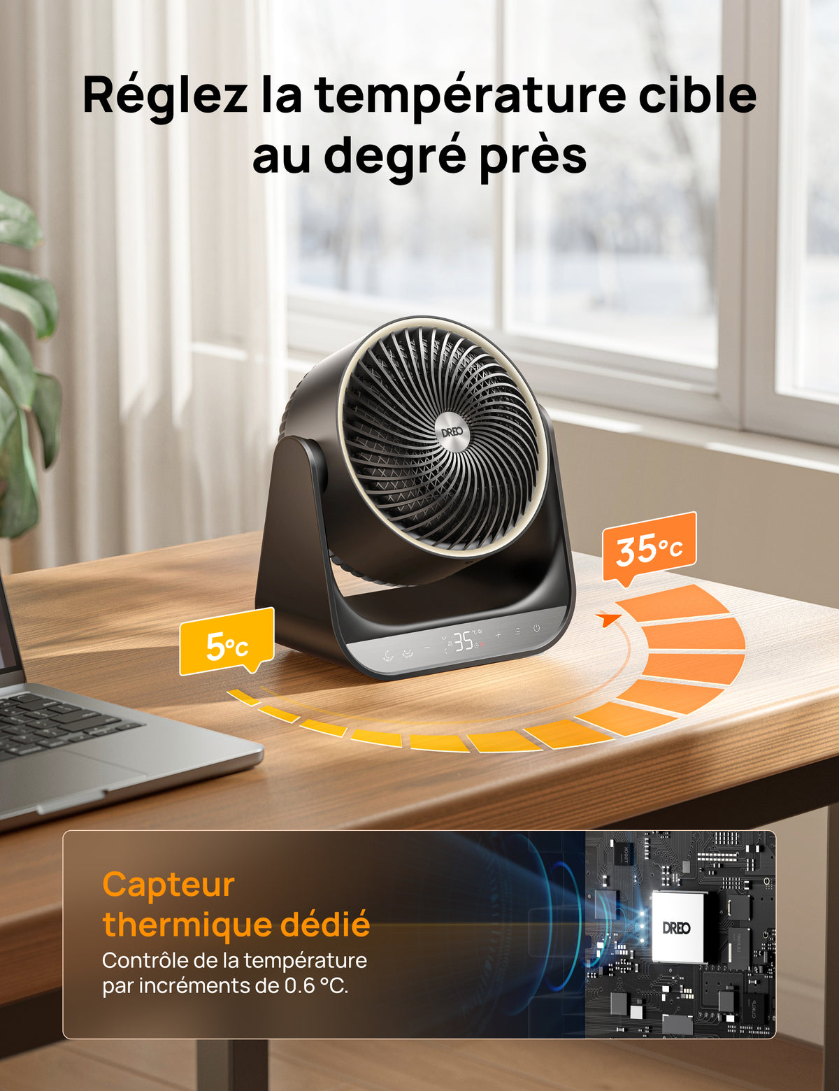 Chauffage pour toute la pièce 714S