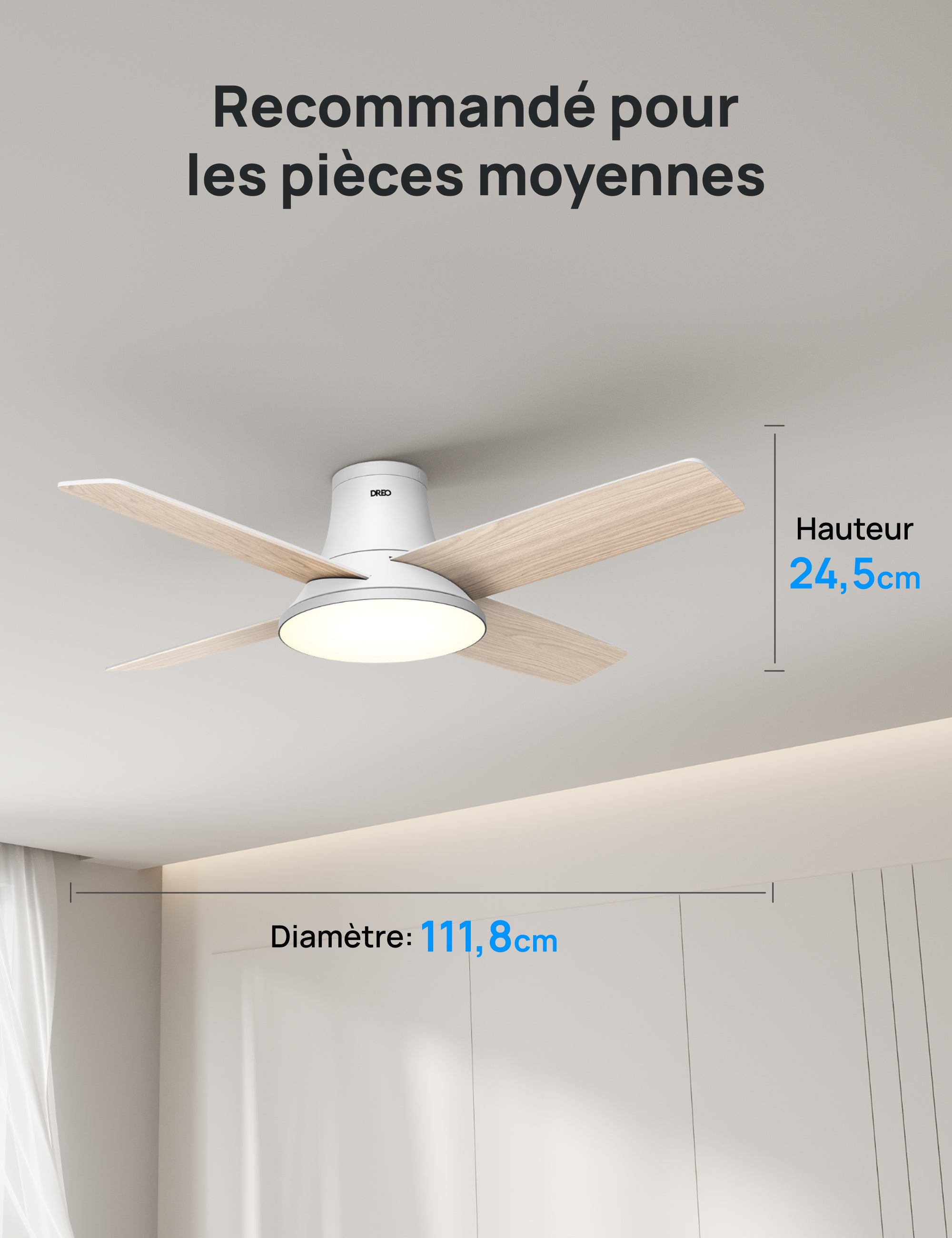 Ventilateur de Plafond 513S