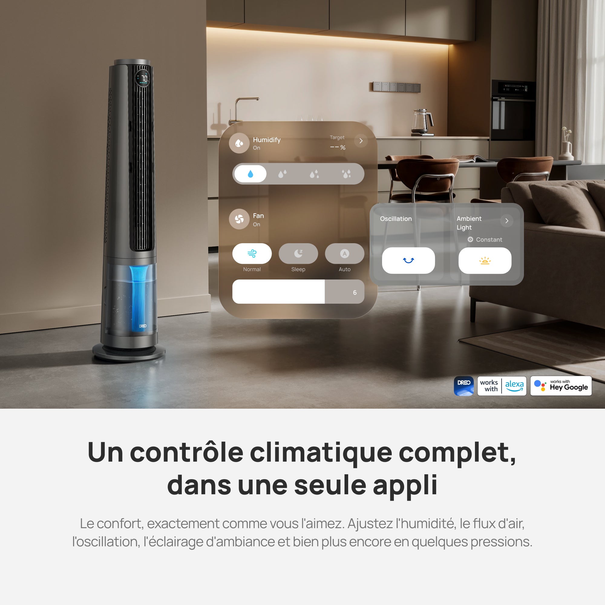 Ventilateur brumisateur TurboCool™ 765S
